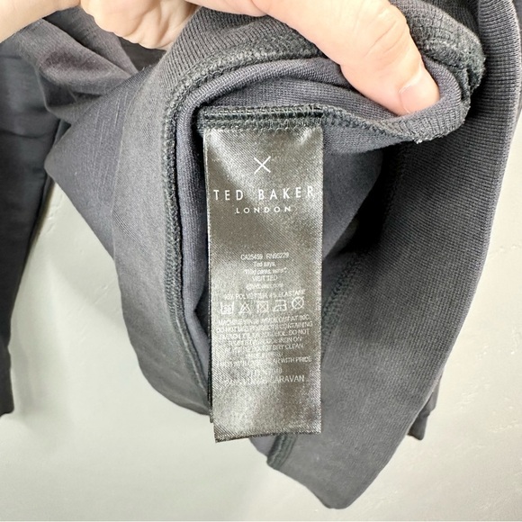 TED BAKER LONDON Antram Mockneck Quarter Zip Track Jacket - Picture 5 of 6